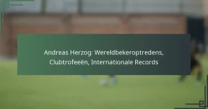 Andreas Herzog: Wereldbekeroptredens, Clubtrofeeën, Internationale Records